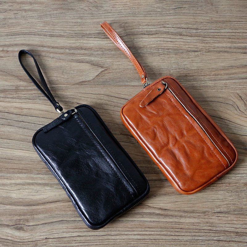 Limited sale genuine leather bag pouch wallet - กระเป๋าสตางค์ - หนังแท้ หลากหลายสี