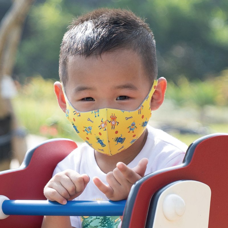 Children-Machine Agent-3D Breathable Antibacterial Mask 1 Pack - หน้ากาก - วัสดุอื่นๆ หลากหลายสี