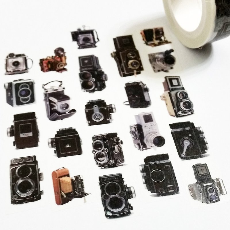 Customized Mini Washi Tape Old Camera - Washi Tape - Paper 