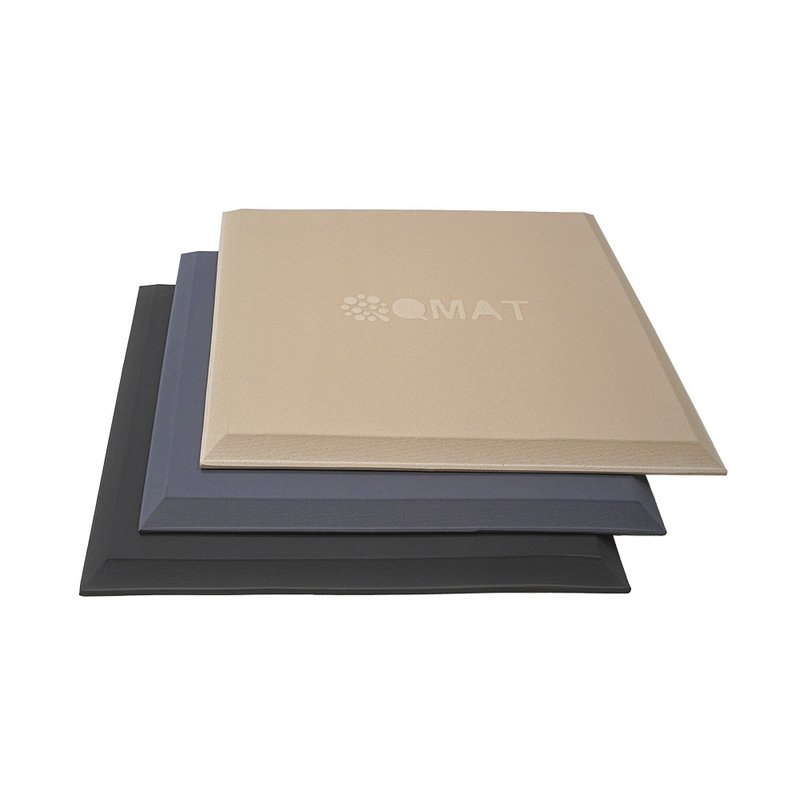 【QMAT】20mm超慢跑墊 45*45cm 台灣製 (運動跪墊 倒立墊 跳繩墊) - 瑜珈墊 - 其他材質 多色