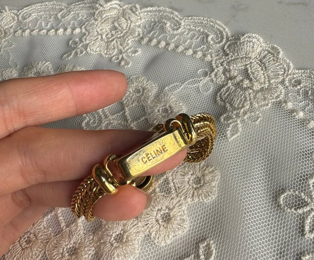 ✨希少✨CELINE セリーヌキーリングゴールドトリオンフヴィンテージ