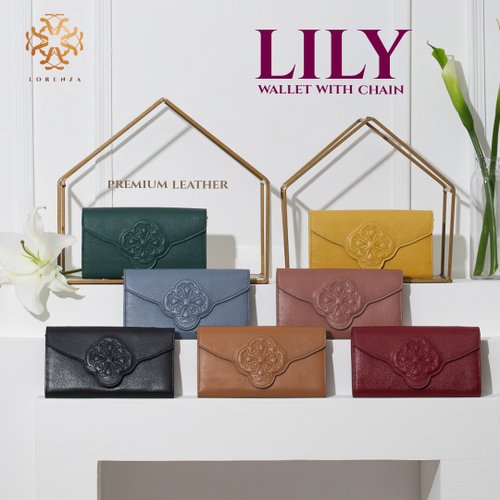 Lily Wallet Oldrose - Shop lorenza Wallets - Pinkoi