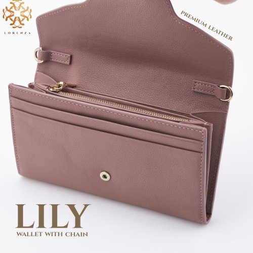 Lily Wallet Oldrose - Shop lorenza Wallets - Pinkoi