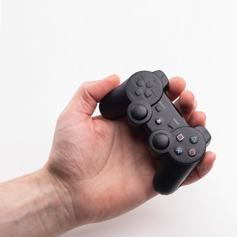 矽膠 其他 黑色 - 官方授權英國 Paladone Playstation 控制器造型發泄紓壓減壓軟膠