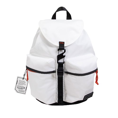 DOUGHNUT - 來自香港的包包設計品牌 【 DOUGHNUT 】ALOR 大容量14吋後背包 防潑水 降落傘包 / 白