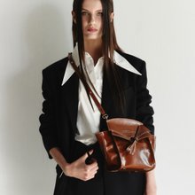 チュチュ コニャック 3Wayトートバッグ(ITALY牛革)