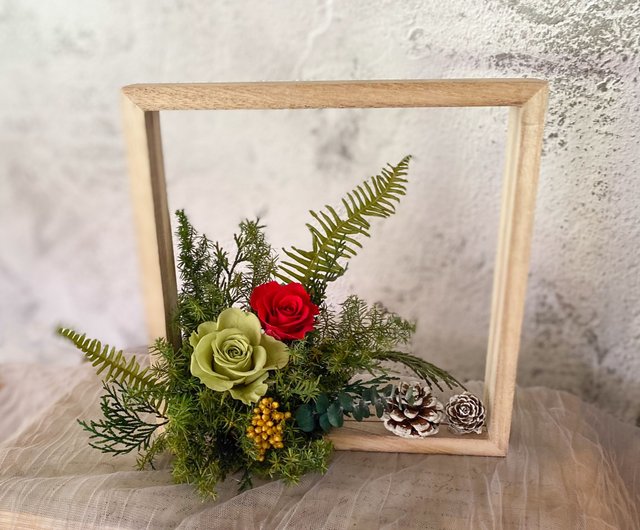 イヴの贈り物 クリスマスプレゼント（プリザーブドフラワー イヴの贈り物 クリスマスプレゼント（プリザーブドフラワー