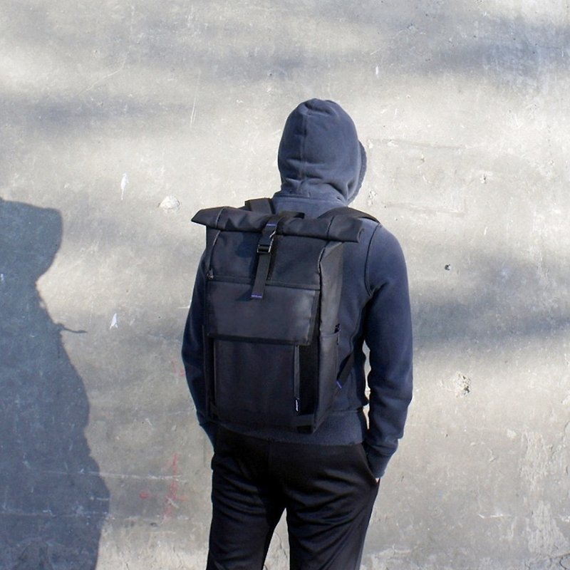 dday D+1 BACKPACK / Backpack / Waterproof Backpack / Hot Sale New / Mine Black Grey - กระเป๋าเป้สะพายหลัง - วัสดุกันนำ้ 