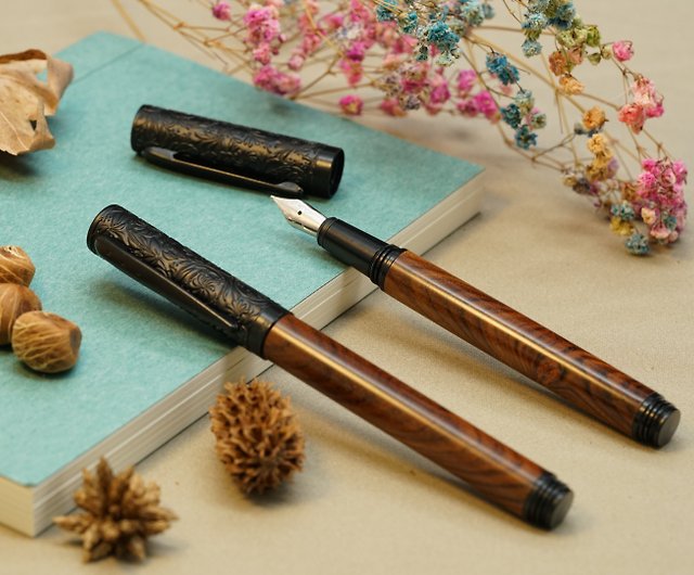 木製手作り万年筆