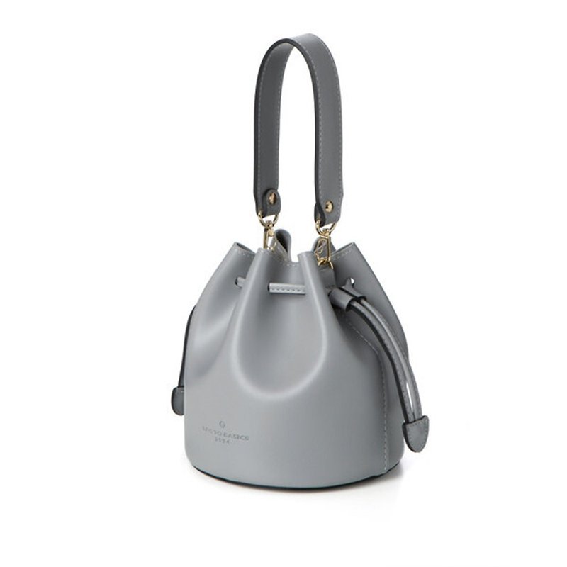 Bag to Basics Korean LOTTIE  Bucket bag  (with two straps, card holder) - Messenger Bags & Sling Bags - Faux Leather 