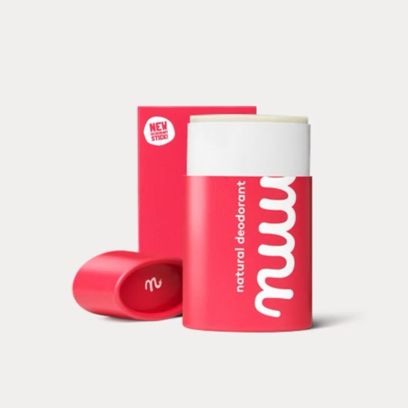 【Pinkoi 夏天熱銷】Nuud Care 天然高效香體膏 (全新紙管裝) - 香水/香膏 - 環保材質 紅色