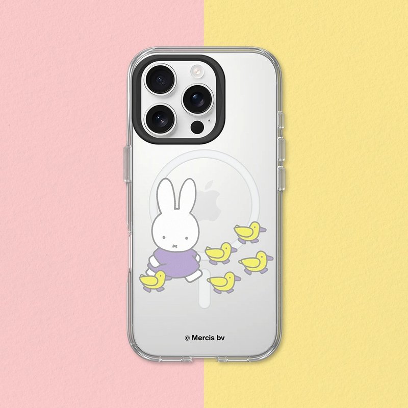 【Pinkoi x miffy】Clear(Magsafe兼容)透明防摔手機殼-去走走 - 手機殼/手機套 - 塑膠 透明