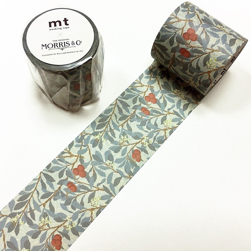 mt Masking Tape William Morris【Arbutus (MTWILL07)】 - Washi Tape - Paper Multicolor