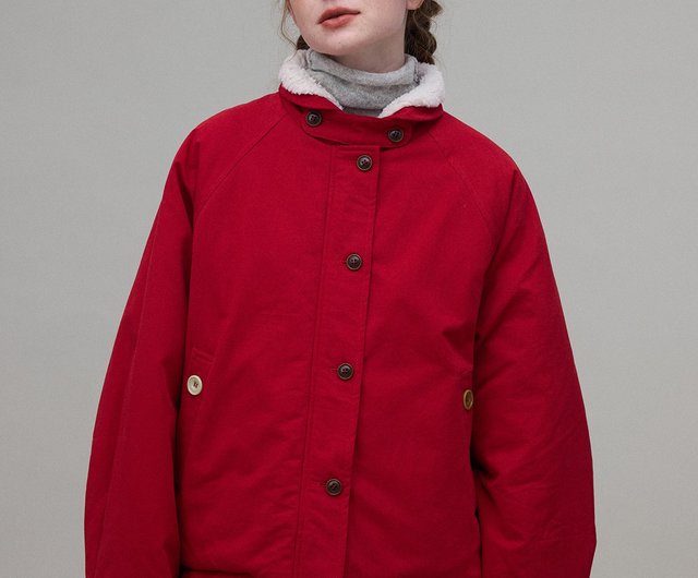 Round neck coat design deals