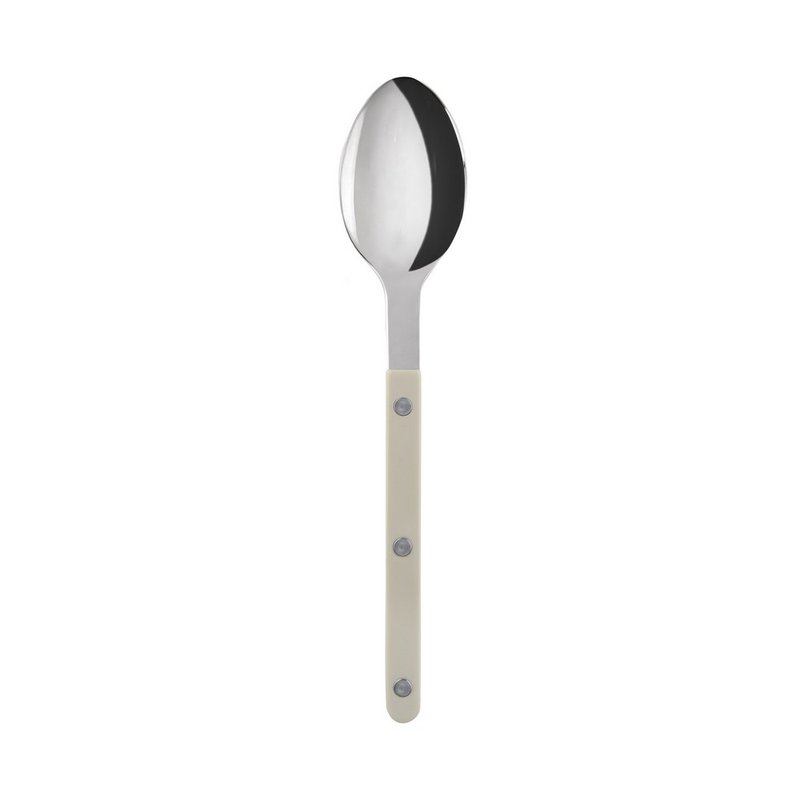 SABRE | Bistrot Shiny Color Light kaki Soup spoon - Cutlery & Flatware - Other Metals Khaki