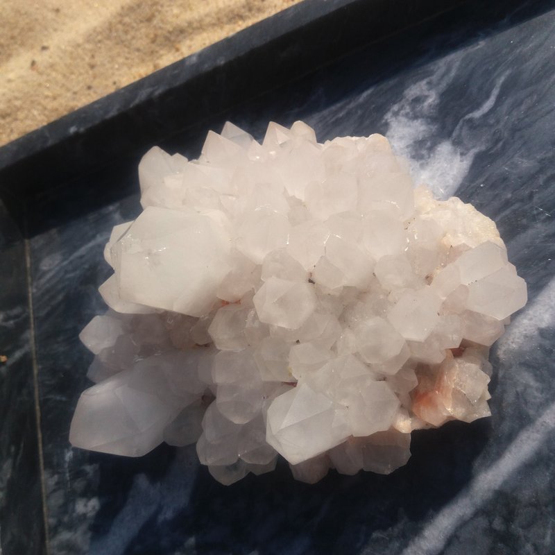 【晶石擺件】白水晶簇 - 擺飾/家飾品 - 水晶 白色