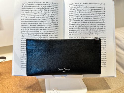 Tosca creations Tosca | Vintage Zipper Wallet Black - 真皮羊皮拉鏈銀包 黑