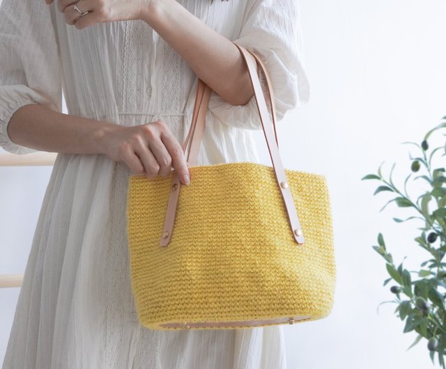 体験・アクティビティ】初心者向けかぎ針編みバッグ/初心者のための