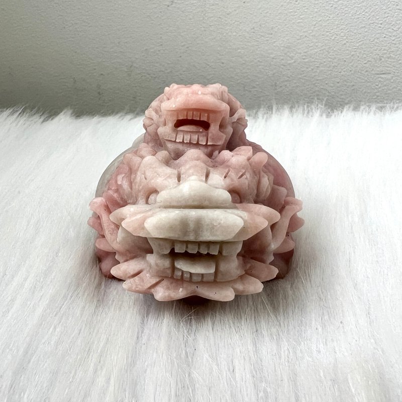 背子粉澳寶龍龜 | 水晶 | 水晶龍龜 | 水晶擺件 - 擺飾/家飾品 - 水晶 粉紅色
