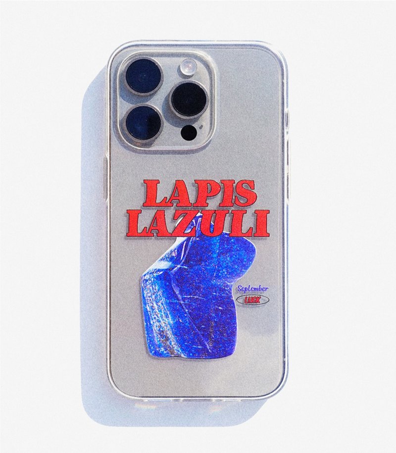 lapis lazuli Phone Case - Phone Cases - Other Materials Blue