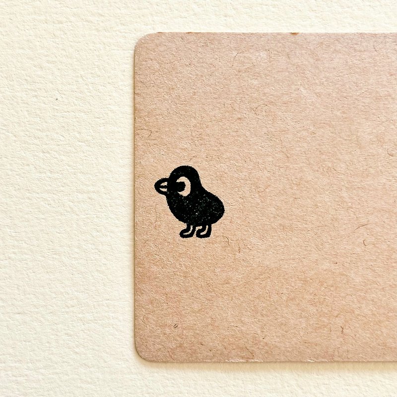 Bird 19・ rubber stamp - ตราปั๊ม/สแตมป์/หมึก - ยาง ขาว