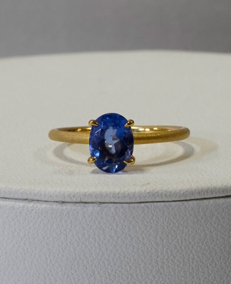 SV Kyanite ring - 戒指 - 其他金屬 藍色