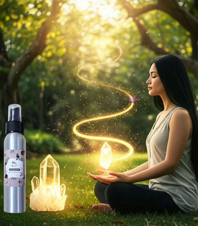 靈光淨澈 -加強淨化能量噴霧 - 香氛/精油/擴香 - 濃縮/萃取物 綠色