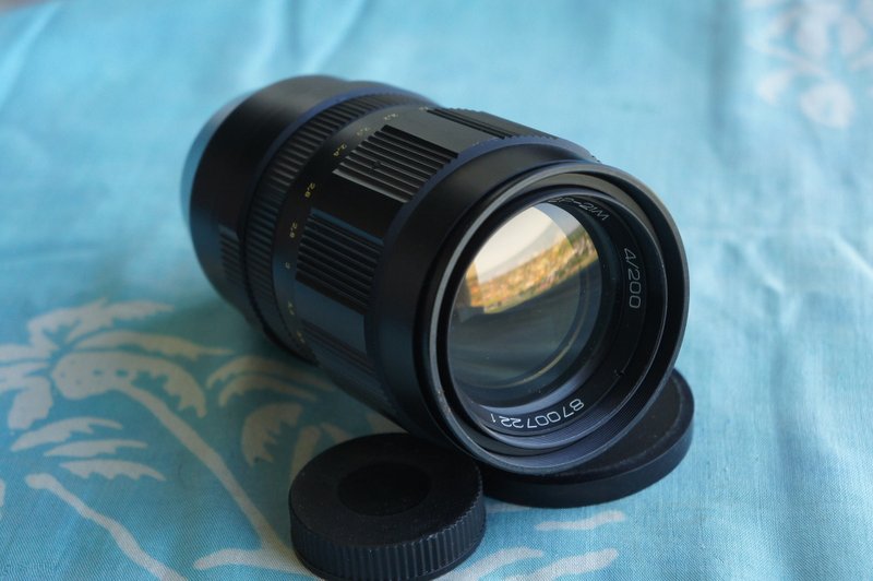 LONG FOCUS JUPITER-21M 200mm F/4 LENS FOR M42 ZENIT, PENTAX, OR BESSAFLEX camera - 相機/拍立得/底片相機 - 其他材質 