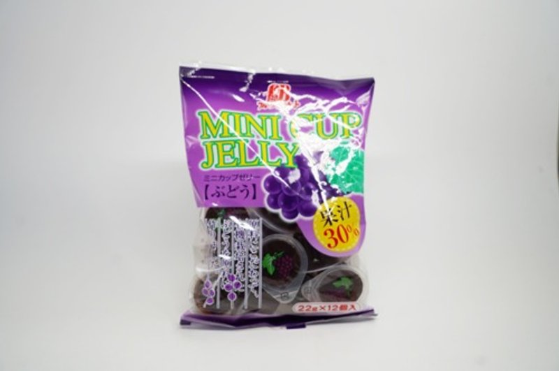 ミニカップゼリー(ぶどう) 22g×12 - ケーキ - その他の素材 