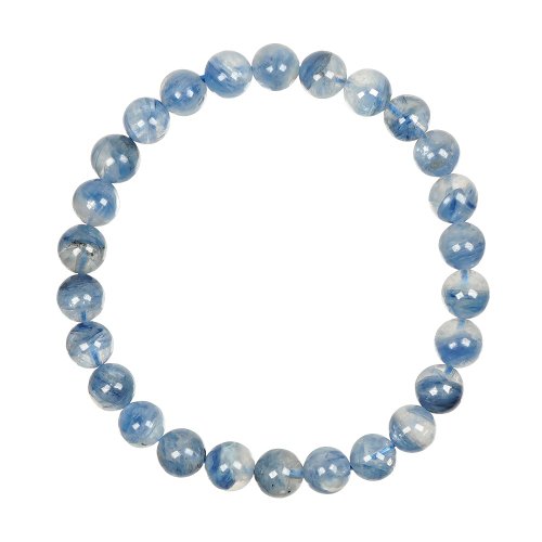 正佳珠寶 Gemsrich Jewelry 【正佳珠寶】藍晶石 頂級玉化藍晶 6.8-7.3mm 玉化藍晶石手珠