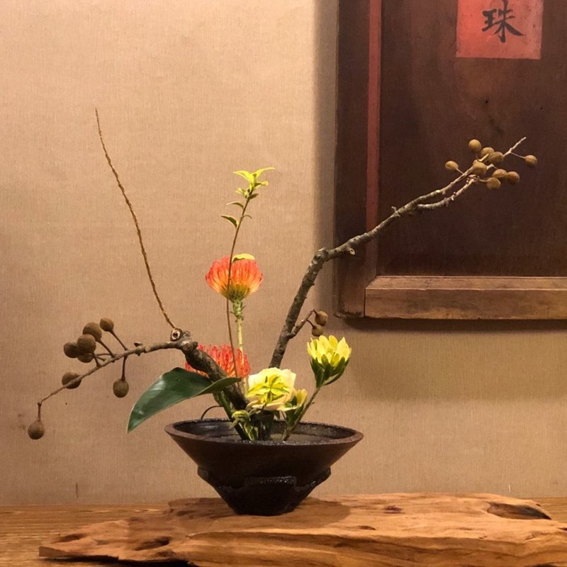 [Zhi Risheng Weekly] Dry Scenery Art Floral Course-Quota Four - จัดดอกไม้/ต้นไม้ - พืช/ดอกไม้ 
