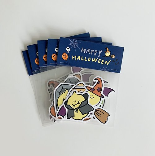 SOUL SIMPLE HK 【現貨】Second Morning Halloween Sticker Pack 貼紙套裝 (8p)