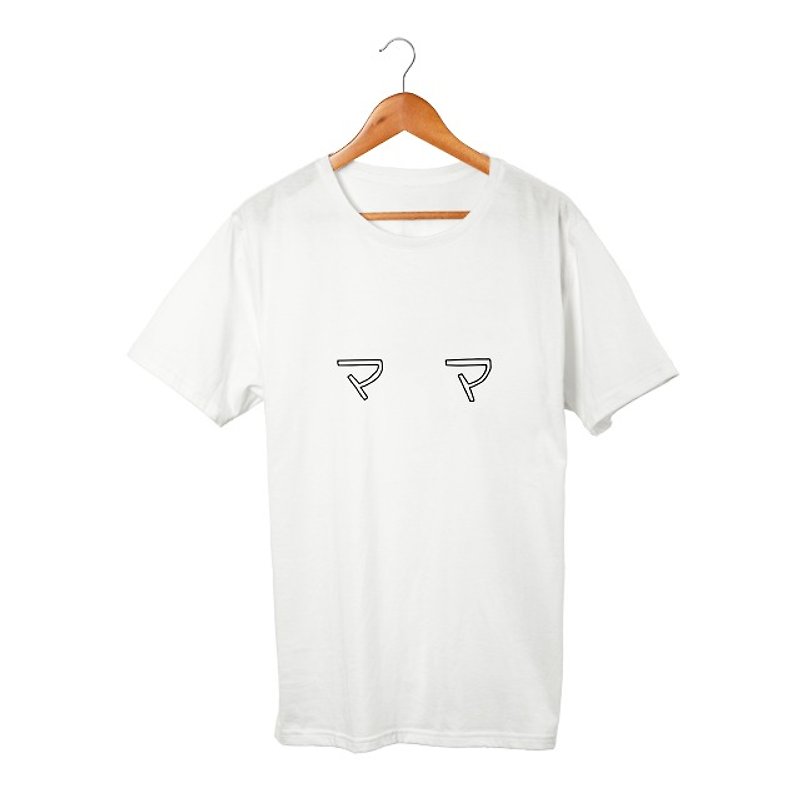 MAMA T恤 - T 恤 - 棉．麻 白色