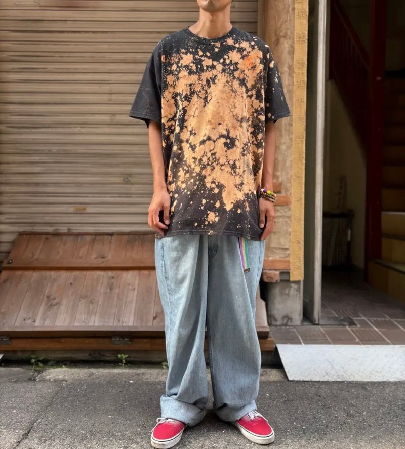 ブリーチTシャツ - 背心/無袖上衣 - 棉．麻 