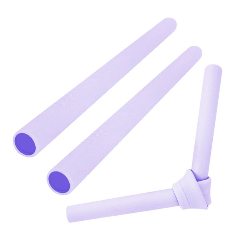 【dr.Si Silicon Baoqiao】Small silicon tube-3 into environmental protection straws - Reusable Straws - Silicone 