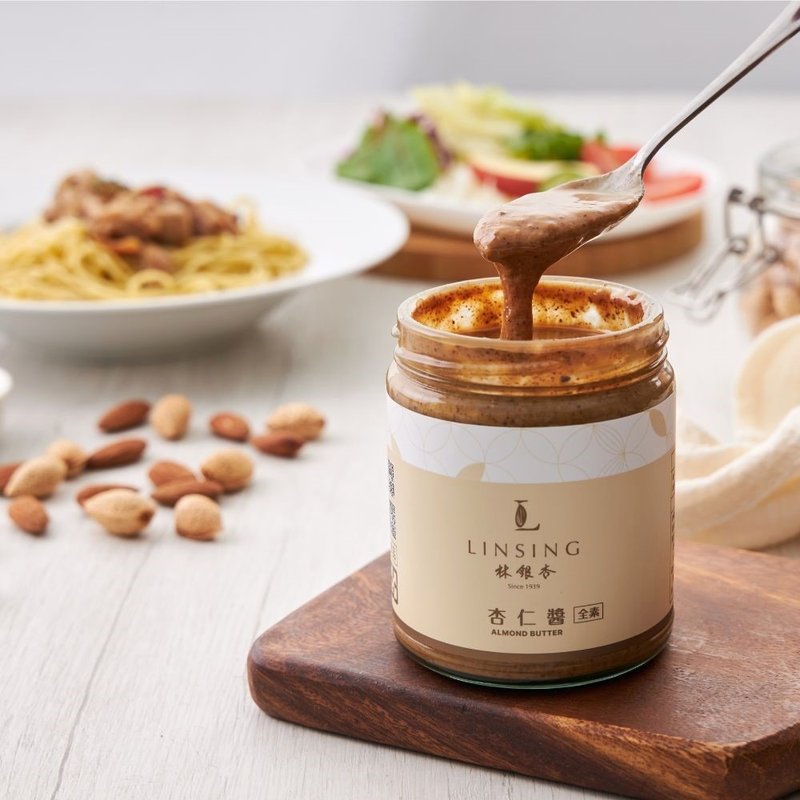 【Ginkgo Lin】Almond Butter 240g - แยม/ครีมทาขนมปัง - วัสดุอื่นๆ 