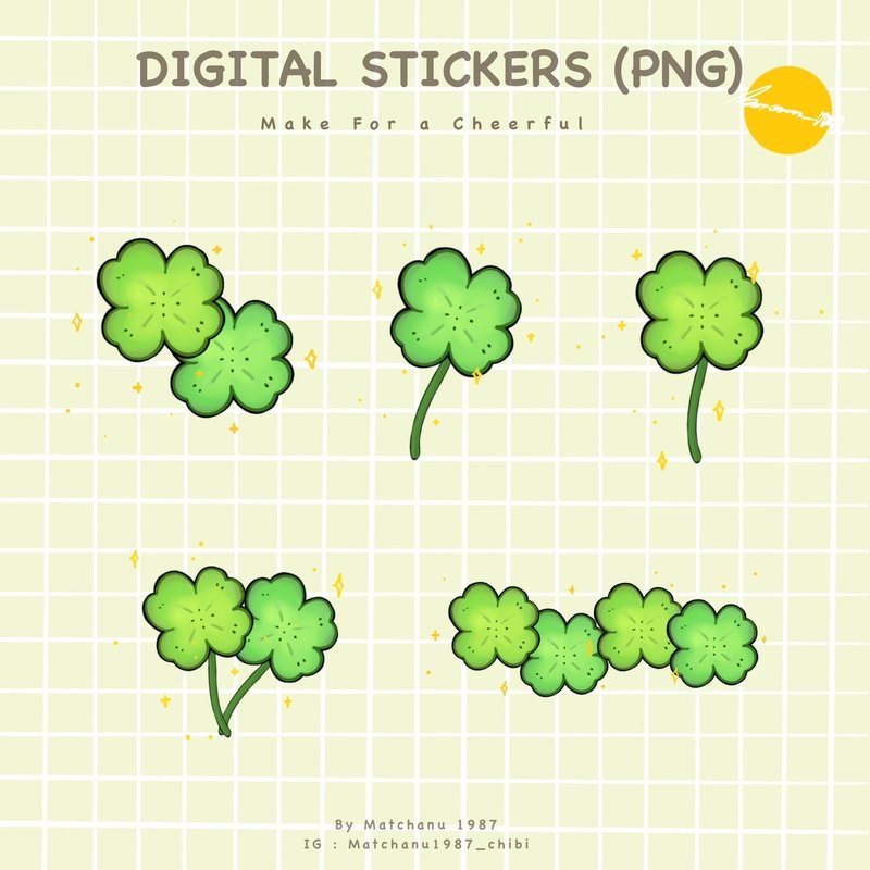 Digital Icon Sticker For decorating digital planners - 電腦手機桌布/貼圖/App 圖示 - 其他材質 
