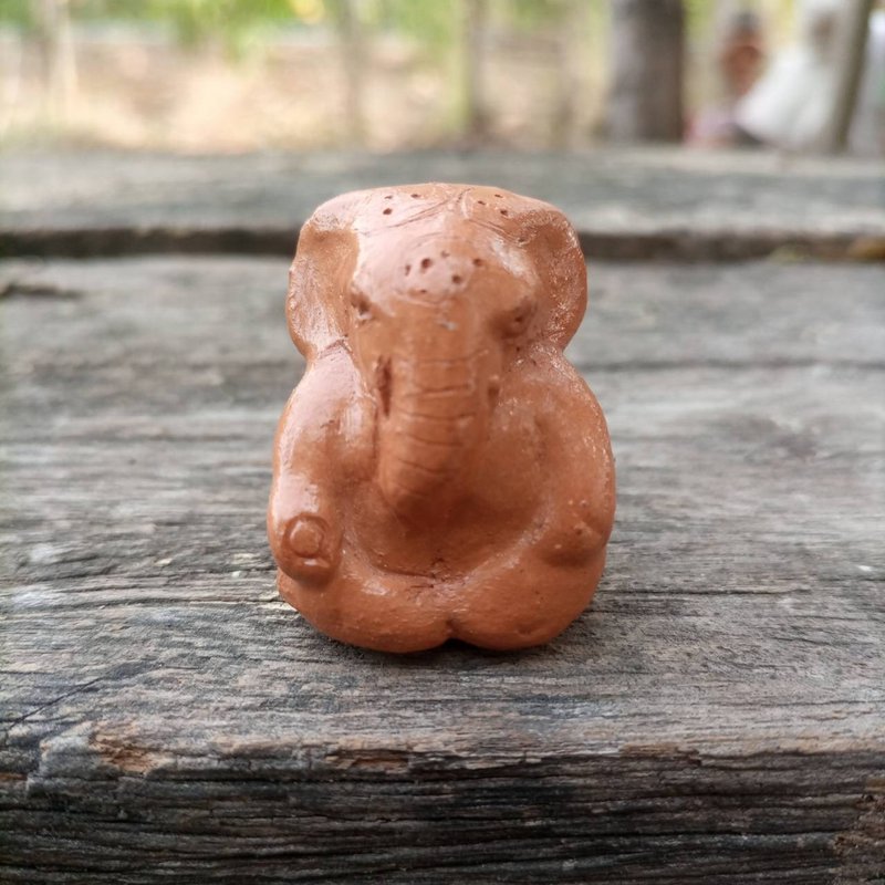 Clay work, clay sculpture of Lord Ganesha Clay sculpture - Items for Display - Clay 