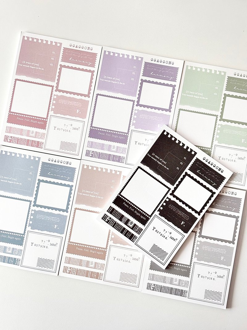 Collage All-in-One Memo Pad - 便條紙/便利貼 - 紙 