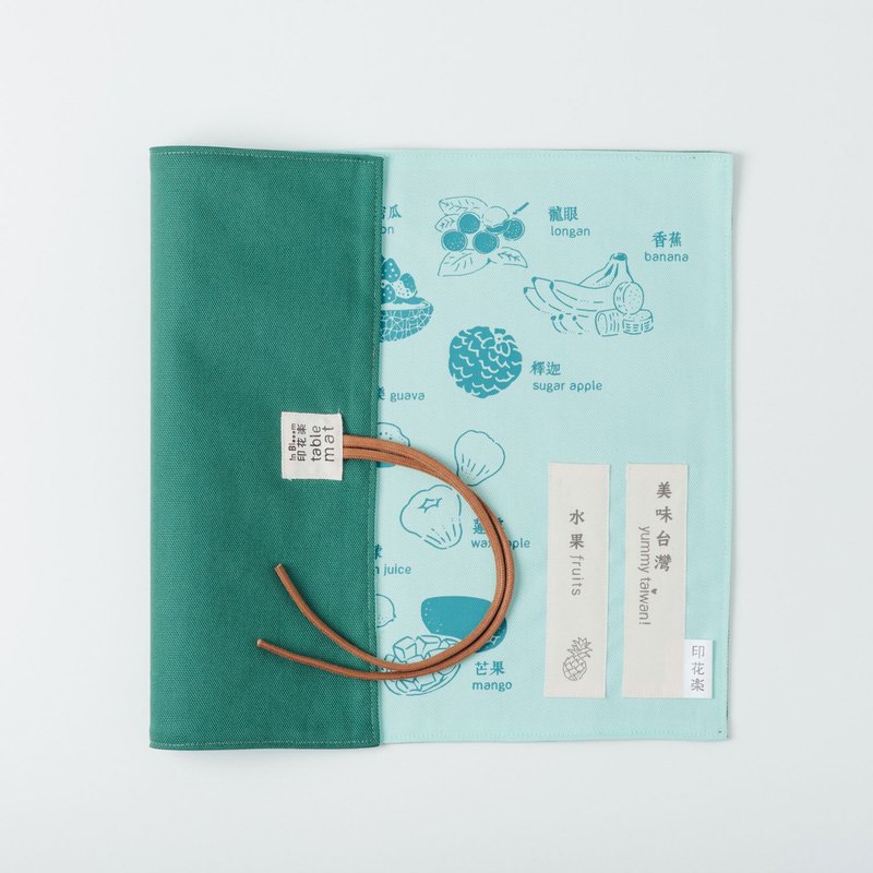 Table Mat/Fruit/Mint Green Shop inBlooom Place Mats & Dining Décor