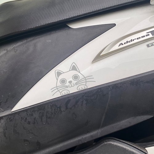 反光屋FKW 探頭動物 車貼 貓咪 熊熊 矮袋鼠 狗狗 反光貼紙 3M貼紙 機車貼紙
