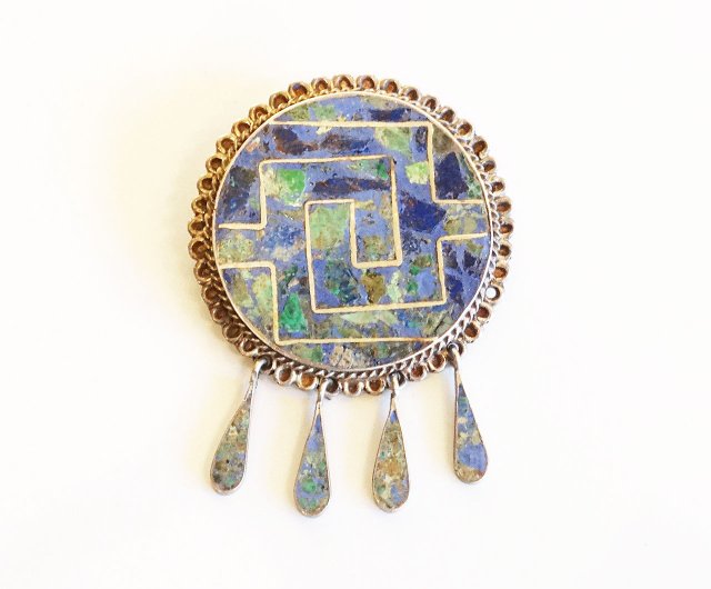 人気のクリスマスアイテムがいっぱい！ jewelry Mexican Vintage 70s turquoise silver lazuli lapis × シルバー