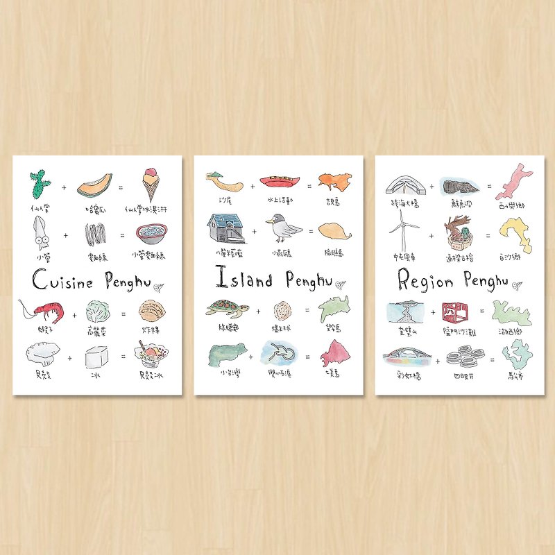 Penghu Group / Local Series / Postcard - Cards & Postcards - Paper White