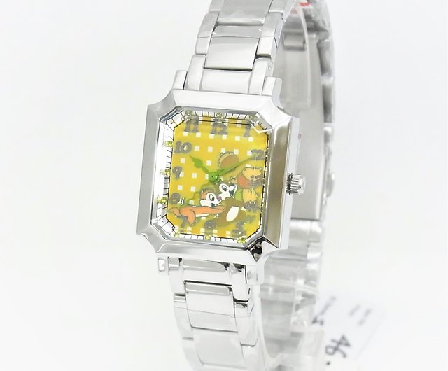大人のディズニー腕時計 チップとデール シリアルナンバー入り 50本生産品 ステンレスベルト ショップ 東京ウオッチカンパニー 腕時計 Pinkoi