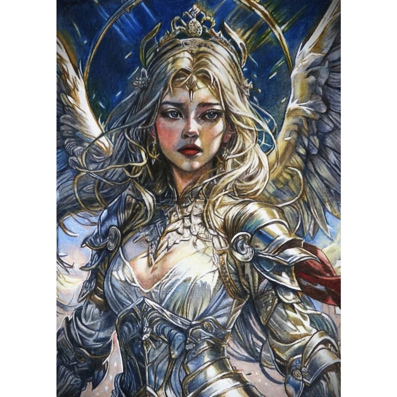 1.人物畫(上架作品)  2.肖像畫、人物畫  3.縮時攝影 - 似顏繪/客製畫 - 紙 銀色