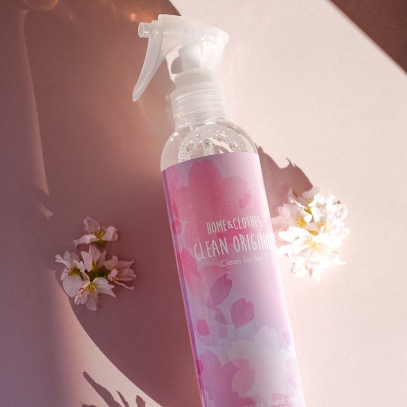 純境-沐春櫻 衣物環境清新噴霧250ml - 香氛/精油/擴香 - 其他材質 