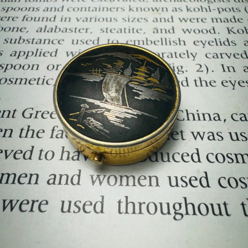 日本象嵌小盒 - 其他 - 其他金屬 