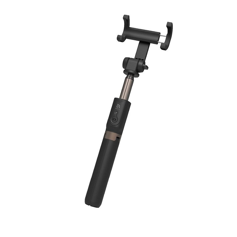 SELFIE Wireless Bluetooth Tripod Selfie Stick - Camera Straps & Stands - Aluminum Alloy Black