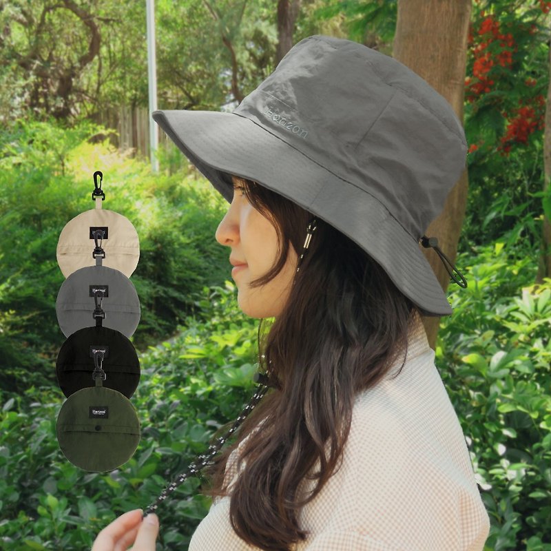 【Horizon skyline】Package fisherman hat | Versatile four-color optional | Mountaineering hat fishing hat - หมวก - ไฟเบอร์อื่นๆ 