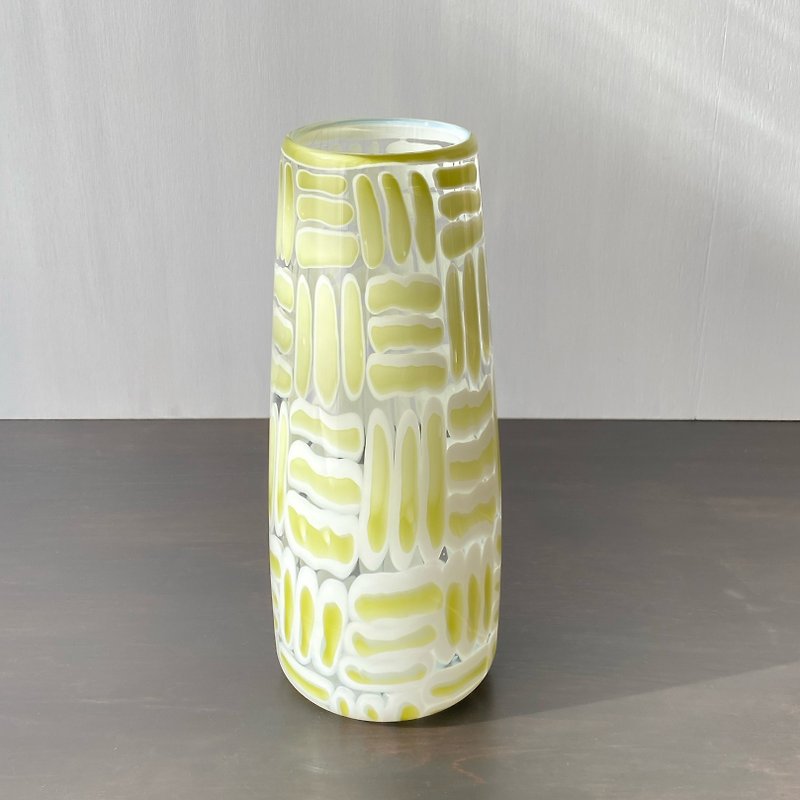 Blown glass vase three pieces - Pottery & Ceramics - Glass 